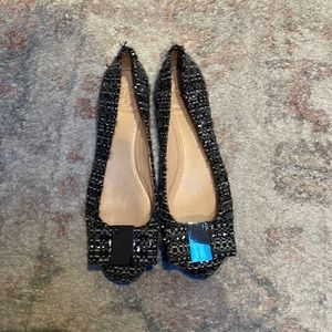 NWOT Tory Burch Flats Tweed size 6.5